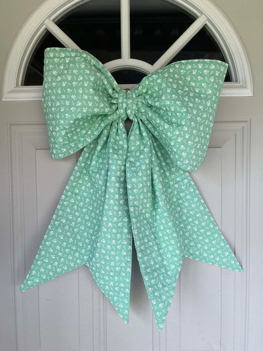 Custom Quilted Front Door Bow