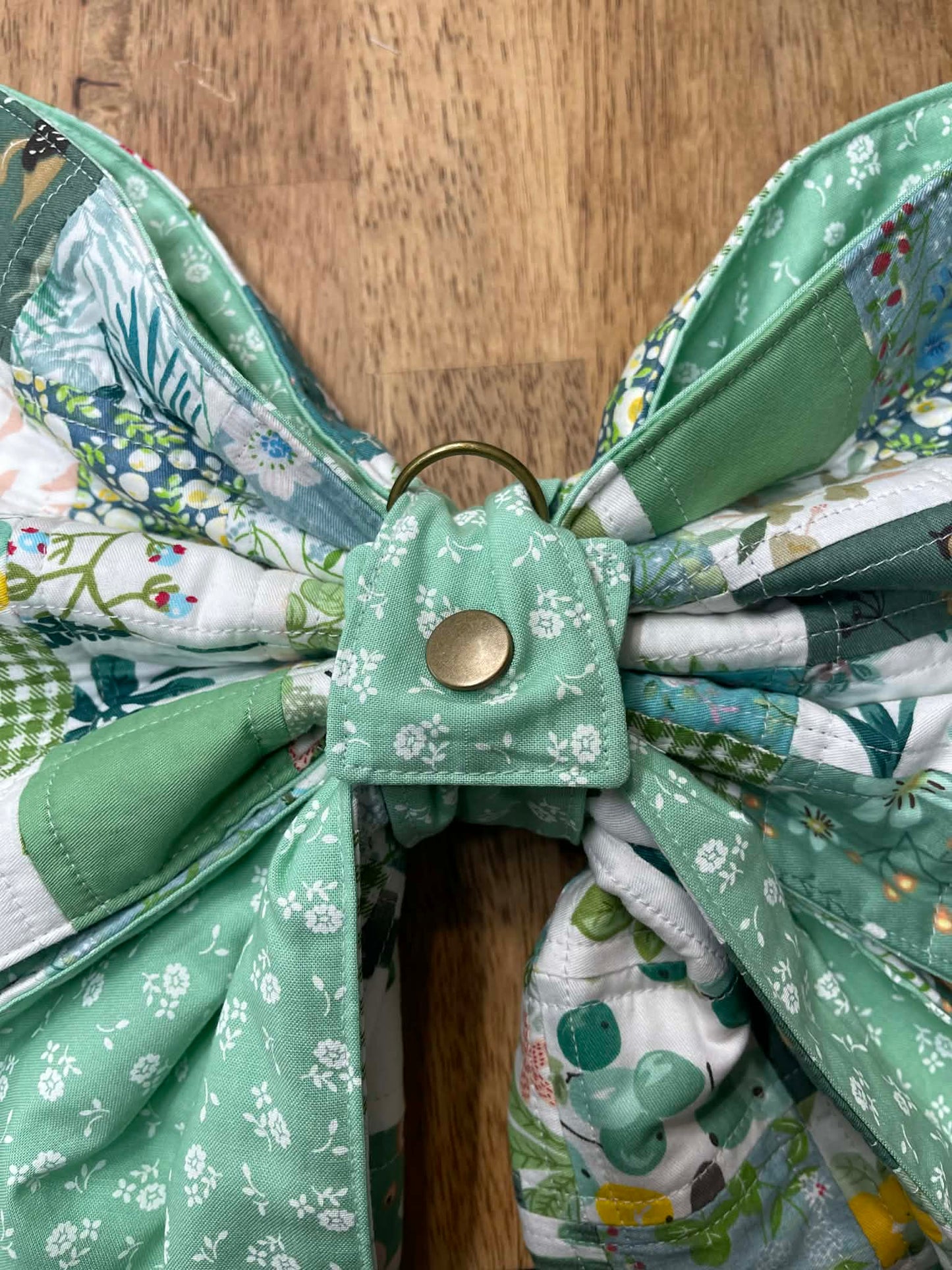 Custom Quilted Front Door Bow